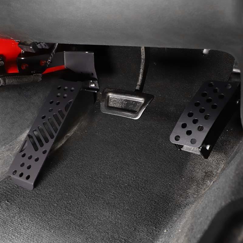 Pedal Acelerador Pedal Reposapiés Izquierdo Para Jeep Wrangler JK 2007-2017 Accesorios Interiores del Coche