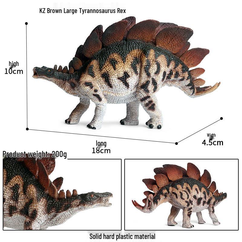 Jurassic Dinosaur Simulation Model: Stegosaurus, Mosasaurus, Pterodactyl, Triceratops, T. Rex, Allosaurus.