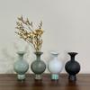 Keramisk vas, lämplig för hem, vardagsrum, matbord, bondgård, kontorsdekoration, sovrum, bord och kökshyllor
