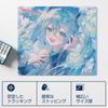 Wallhack Hatsune Miku Collaboration Glass Gaming Mouse Pad SP-004 Summer Miku Design Large 49x43cm Professional Speed Surface