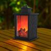 Decorative Fireplace Lantern Tabletop Flameless LED Lantern Hanging Lantern For Indoor Outdoor