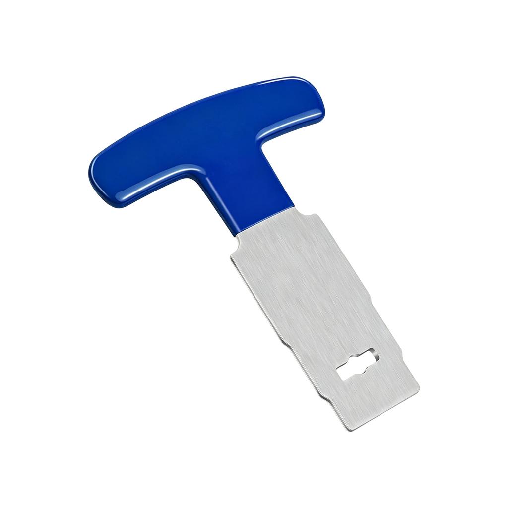 T-Handle Pool Plug Removal Tool Non-Slip Stainless Steel Return Fitting Remover for SPA Return Jet Plugs Nozzles Inlet Fittings