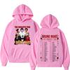 Bruno Mars The Romantic Tour Print Hoodie Man Woman Gothic Punk Sweatshirts Winter Loose Casual Pullover