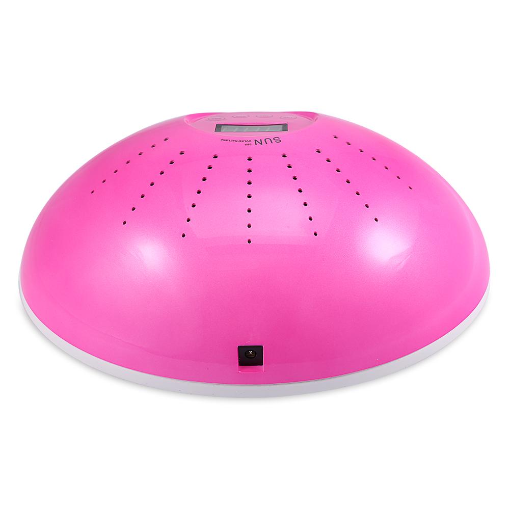 SUN 669 UVLED Nail Lamp Dryer Nail Art Tools for Nail Gel Polish with Smart Sensor Red Rose