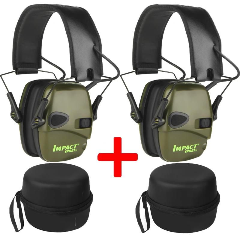 Original Tactical Electronic Shooting Earmuff Outdoor Sports Anti-noise Headset Impact Sound Amplification Hearing
