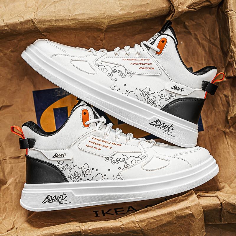 Hohe Herbst-Neue Sportschuhe Lässige Board-Schuhe Plateau Trendschuhe Winter