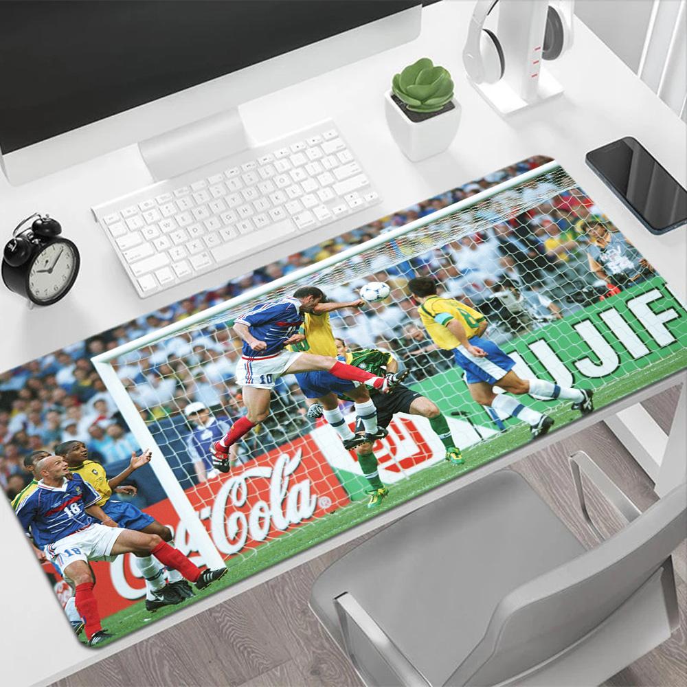 Footballer Ground Large Mouse Pad Gamer Mousepad Office Mouse Mats Non-Slip Rubber Bottom Gaming Accessories Ideal Gift for Gamers