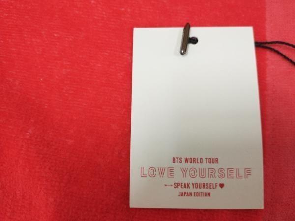 [USED] BTS WORD TOUR LOVE YOURSELF SPEAK YOURSELF JAPAN EDITION Towel Red