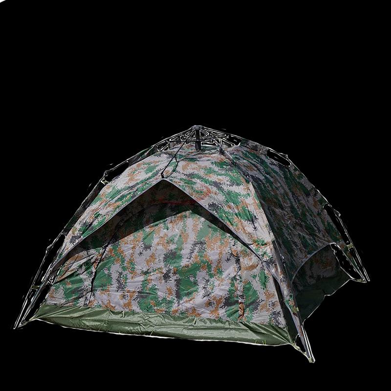 Shark Lang Automatic 2-3 Person Rainproof Camouflage Camping Tent