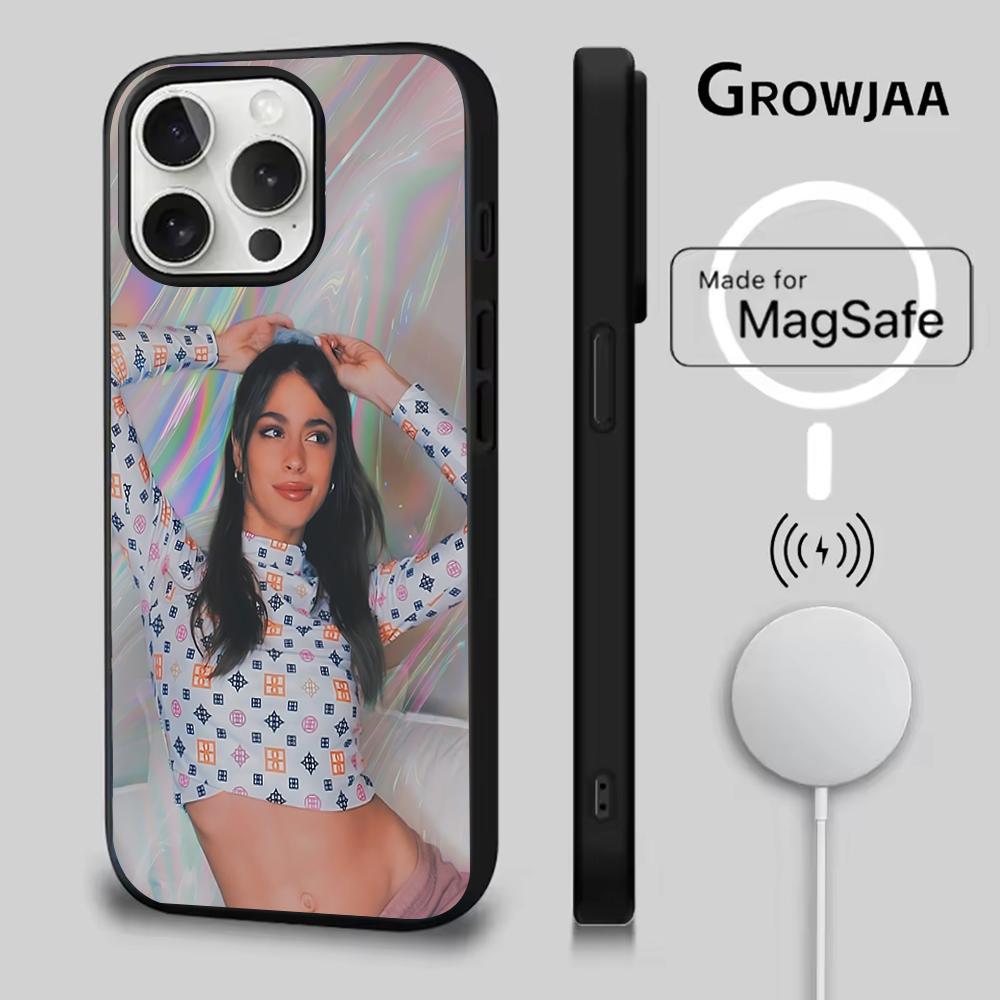 Чехол для телефона M-Martina S-Stoessel TINI Для iPhone 16e, 16, 15, 14, 13, 12, 11, Plus, Pro, Max, Mini Магнитная беспроводная зарядка Magsafe iPhone15pro