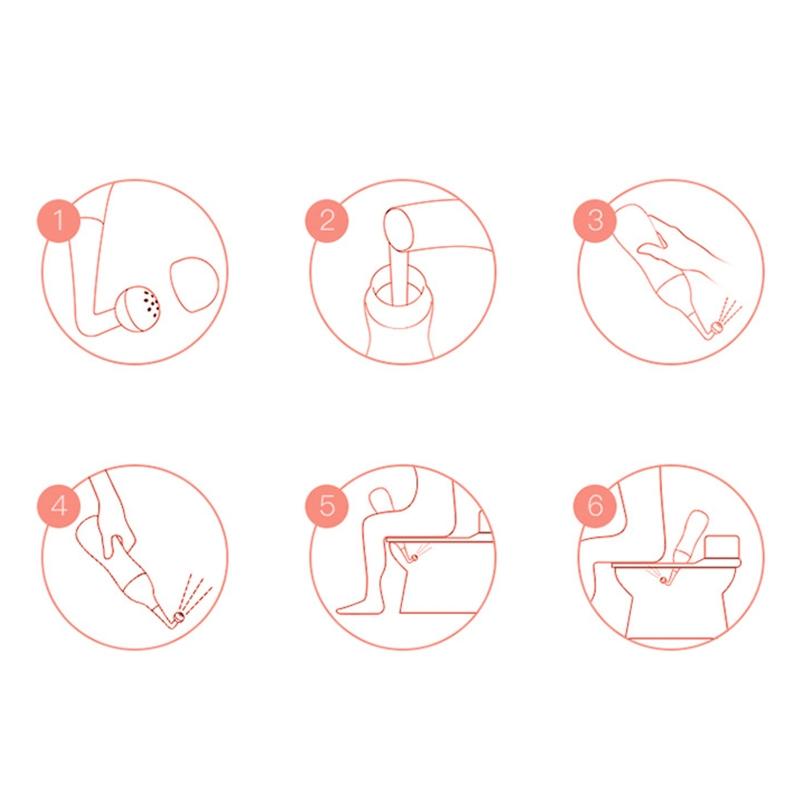 Portable Bidet Handheld Bidet Sprayer Feminine Hygiene Clean Bottle for Postpartum Care Perineal Personal Cleaning