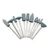 10Pcs Mounted Stones Grinders 2.35Mm Contours Geramic Green Stones Grind Polisher Green Hp Polishing Stone Drills