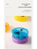 Portable Weekly Pill Box with Morning/Evening Sections - Seven Colors