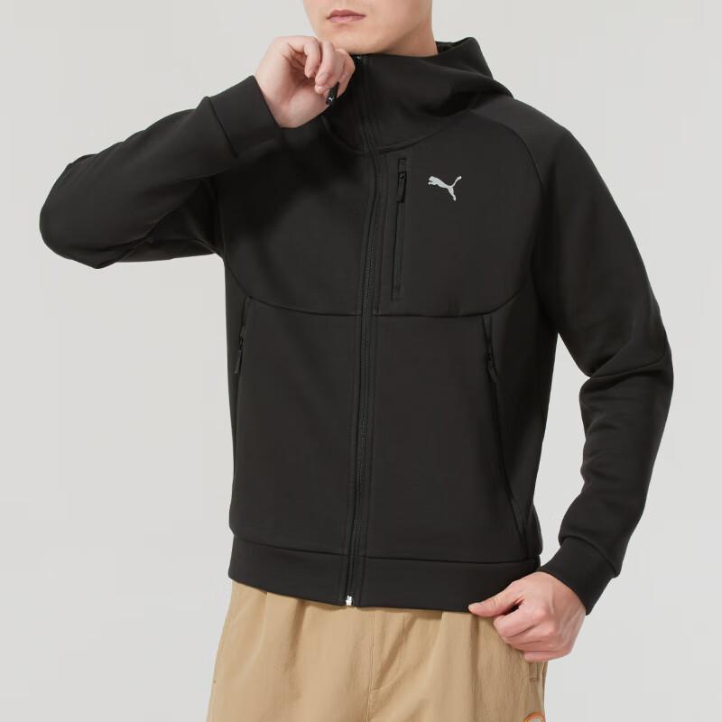 Puma Módní Pohodlná Teplá Volná Bunda Pánské Bundy Černá 631833-01