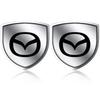 1Pcs 3D Metal Auto Door Shield Emblem Car Body Badge Sticker Styling For Mazda 3 6 CX5 2 CX3 CX9 MX5 RX8 Axela Demio MS CX5 2 Axela Demio Atenza MS GJ