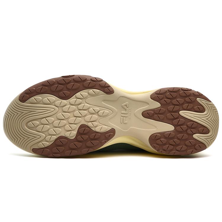 Fila Fusion Cheese Sneakers 'Brown Green' (Unisex) Chunky Sneakers T12M331101FGS