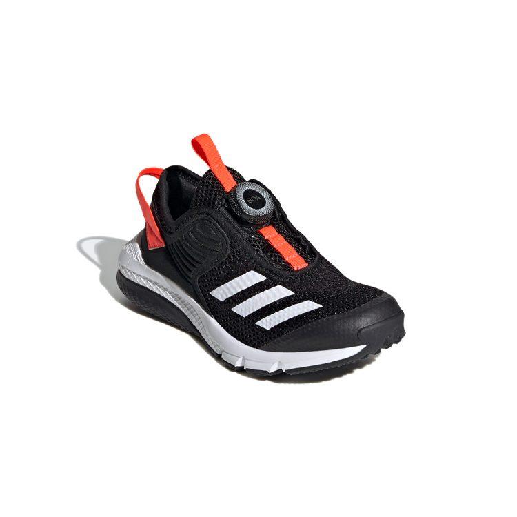 adidas Activeflex BOA Black Solar Red Kids FV3450