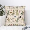 Pride and Prejudice Quotes Miss Bennet Jane Austen Rose Pillowcase Printed Cushion Cover Decorative  Throw Pillow Case Cover