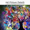 Tree Of Life Print Poster Colourful Butterfly Abstract Wall Canvas Painting For Living Room Corridor Modern Home Decor Artwork