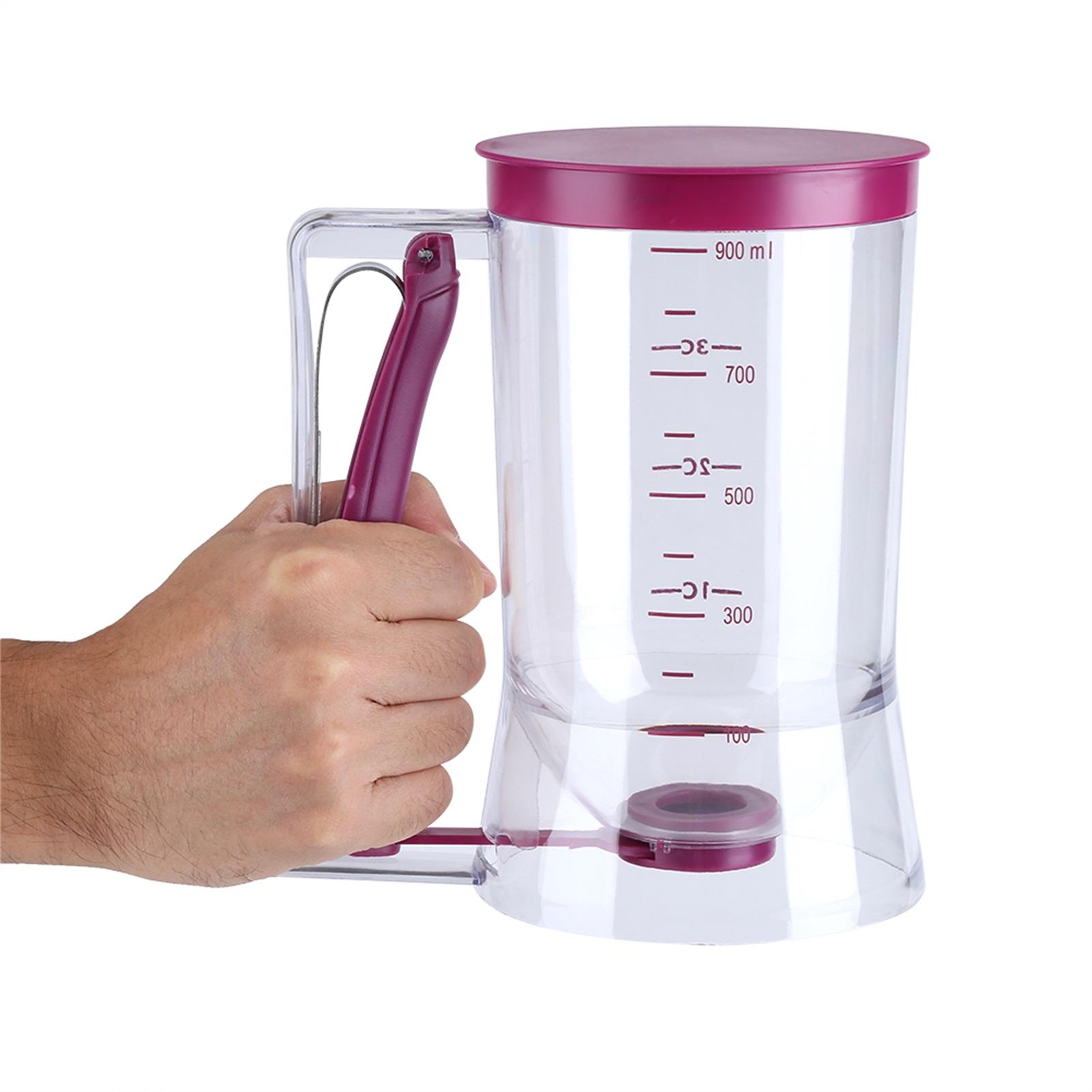 

Manual Dough Dispenser, Transparent Chamber, Easy Dispensing, Food Grade Plastic, Essential Baking Tool for Kitchen
