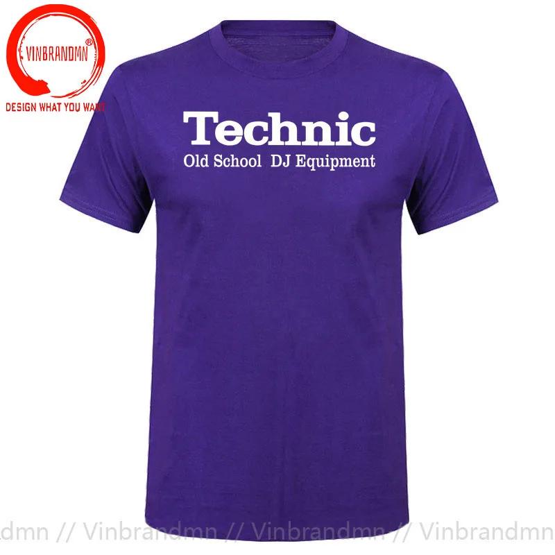 New Summer Classic T Shirt Technics Old School Dj Equipunisext Tshirts Graphic Clothing Short Sleeves Tshirt Cotton Tops Tee Shirt
