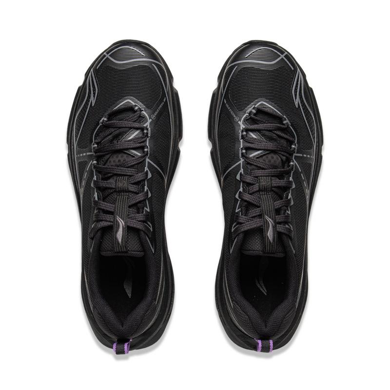 Li Ning CF Su Xing Lan Fashion Comfortable Trendy Versatile Shock Absorbing Lightweight Rebound Low Top Hiking Shoes Unisex Hiking Shoes AHTV027-5