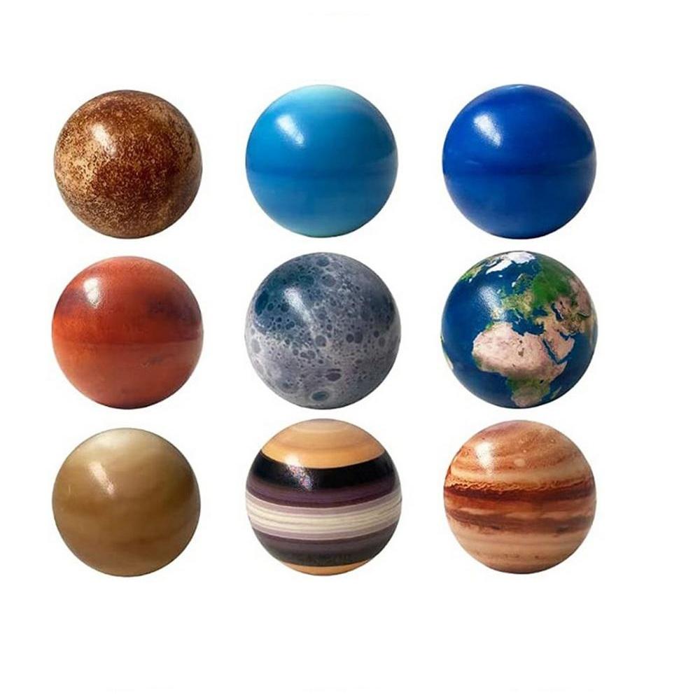 Toys Toys Solar System Planets Stress Ball For Space Decompression Education Universe Children's Early Education Gifts Kids