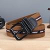 Cintos de Cintura de Fivela de Liga da Moda Tecido Respirável Faixa de Cintura Esportes ao Ar Livre Cinto de Lona de Nylon