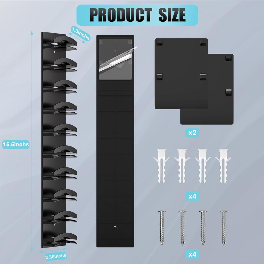 Hat Organizer for Baseball Caps Hat Rack for Wall with Strong Adhesive Hat Hanger Holder Display for Door Closet Cap Organizer Cap Organizer Storage