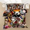 FAIRY TAIL Bedding Set 3D Duvet Cover Sets Japan Anime Comforter Bedding Sets FAIRY TAIL Bedclothes (NO Sheet) AYR Luxury Gift