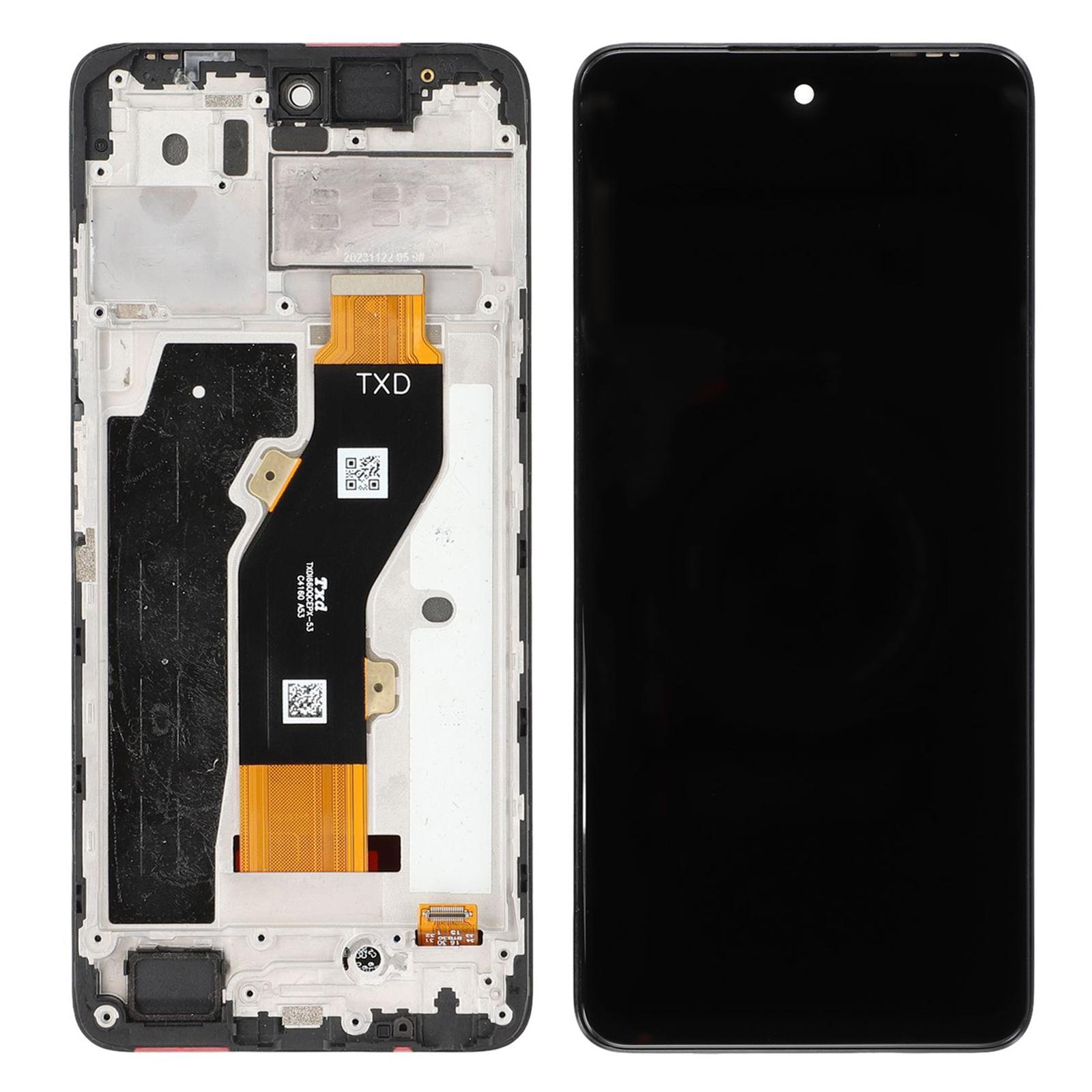 

Для TECNO Spark 20 KJ5 РК-екран класу C та збірка дигітайзера+Рамка (Без логотипу) As Shown A