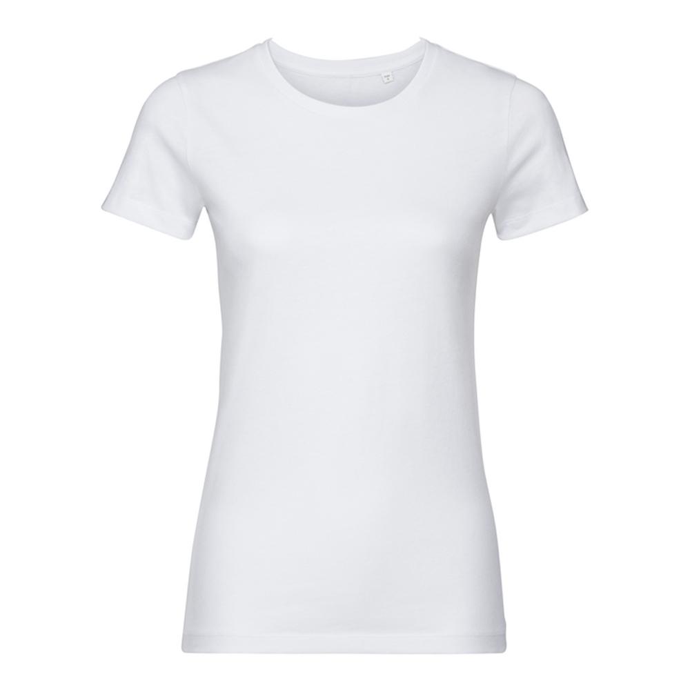 Russell Pure Organic Womens/Ladies T-Shirt