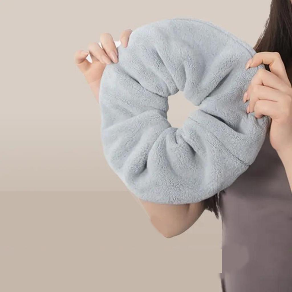 Absorbent Quick-Dry Hair Towel Scrunchie Hair Wrap for Women Soft Quick-drying and Thickened Drying Accessory Wet Hair Band New