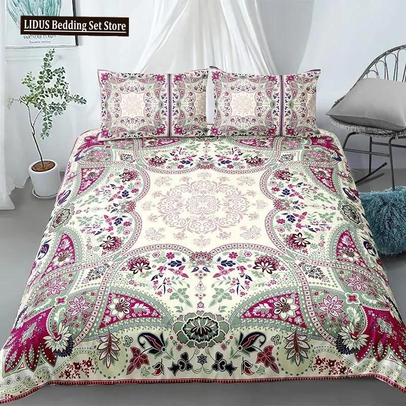 Mandala Bedding Collection Duvet Cover Bohemian Bedspreads Bed Collections Polyester King Queen Full Double Twin Quilt Cover