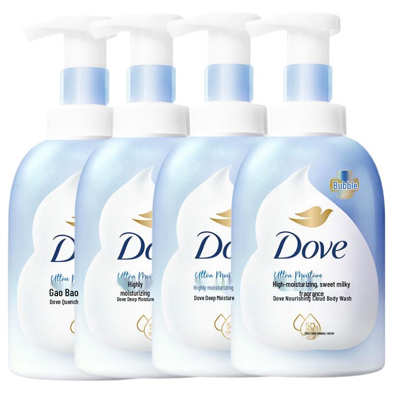 Dove Глубоко питающая насыщенная пена для душа