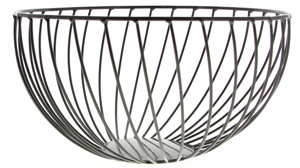 Fruit And Vegetable Basket, Plate, Bowl, Black For Decoration