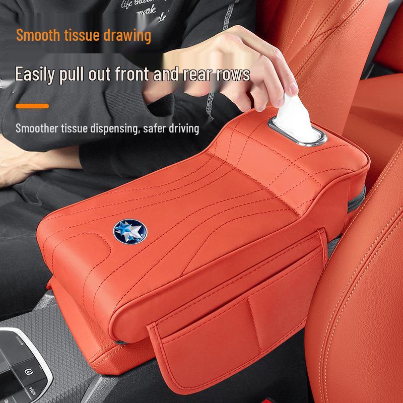 Venucia Car Armrest & Tissue Storage Box: Fits Da V, D60, T70, T90, Xing T60