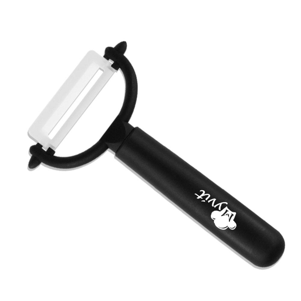 Fruit Vegetable Ceramic Peeler Delicate Kitchen Tools Zirconia parer Kitchen Cutlery Vegetable Fruit Peeler Paring Knife чёрный