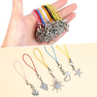 20/50/100 Stuks Lanyard Lariat Band Koorden Kreeftensluiting Koord Sleutelhanger Haken Mobiele Set Charms Sleutelhanger Hanger Sleutelring Accessoires