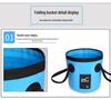 Portable Folding Waterproof Travel Fishing Bucket Bag