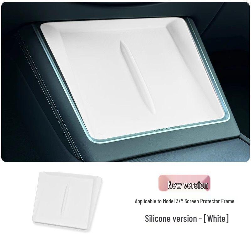 Tesla Model Y/3 Center Console Silicone Wireless Anti-Slip Charging Pad