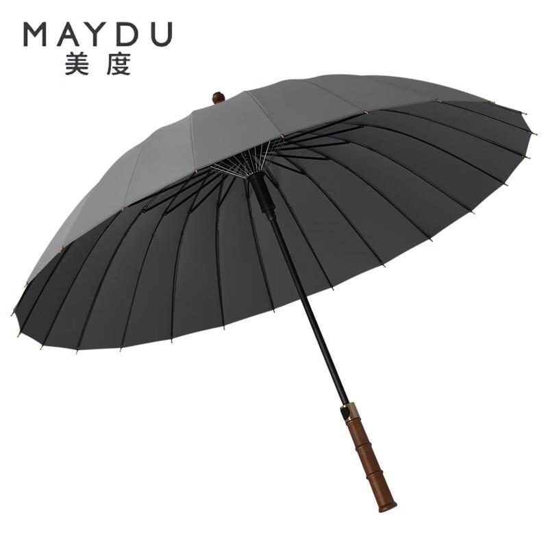 Мужской деловой зонт MAYDU с прямой ручкой