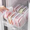 Refrigerator Frozen Meat Box Food Preservation Box Transparent Freeze Meat Vegetable Fresh-Keeping Storage Container with Lid