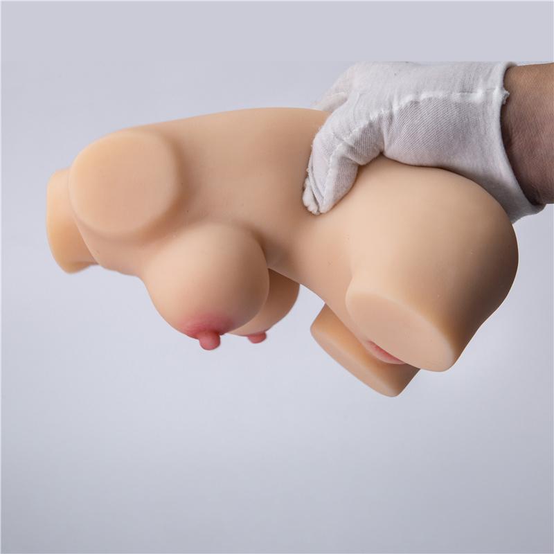 Sexy erotická pomůcka s panenkou pro muže pro dospělé Produkty Big Ass Anal Realistic Vagina Dual Channel Pocket Pussy Masturbators