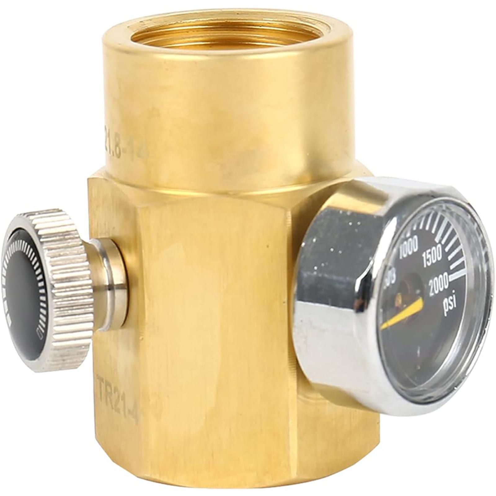 

Адаптер-переходник для заправки CO2 для содовой, регулятор, баллоны для содовой, цилиндр, аквариум, домашнее пивоварение, замена Tr21-4 на W21.8-14