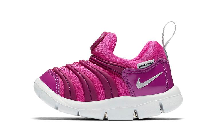 

Nike Dynamo Free Low top Sports Casual Shoes Pink Purple Infant And Toddler 343938-622 26