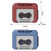 Creative Mini Recorder Portable Pendant Small Audio Cassette Tape Classic Recorder