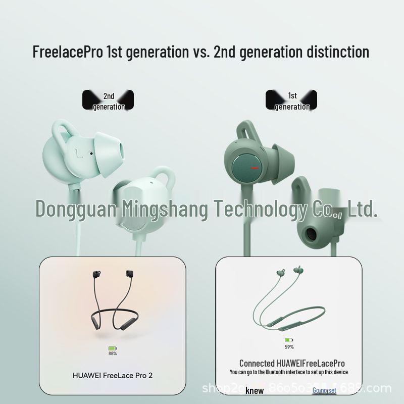 Huawei Freelace Pro 2 Earbud Covers: Shark Fin Wireless Silicone Protective Caps