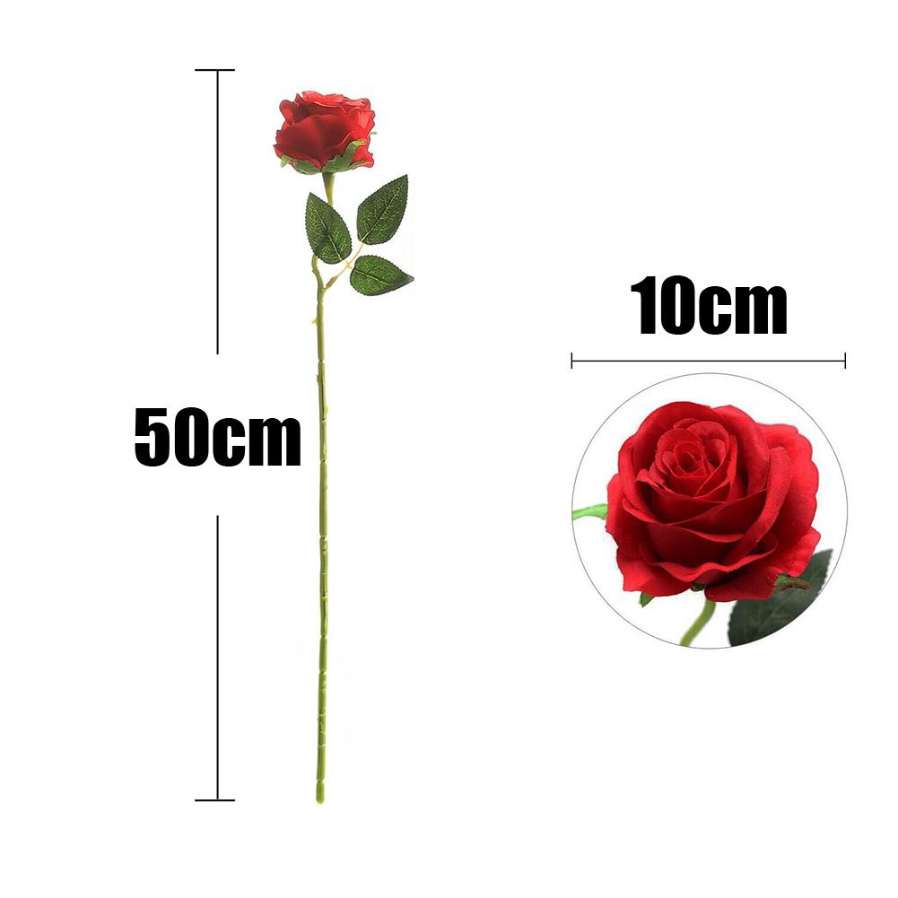 Vielseitige Dekoration Rosenblumen Perfektes Geschenk Lebensechtes Aussehen