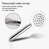 Gunmetal Hand Shower Round Head High Water Pressure Bathroom Portable Handheld Shower 304 Stain Steel Accessories